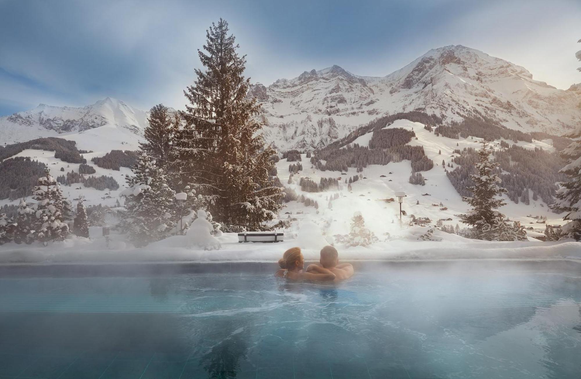 Bellevue Parkhotel & Spa - Relais & Chateaux Adelboden Exterior photo